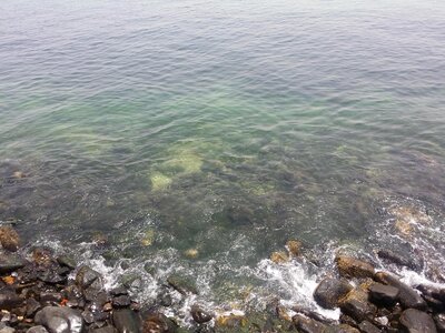 Landscape sea beach photo