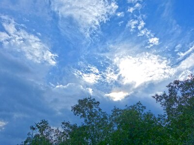 Clouds outdoors scenic photo