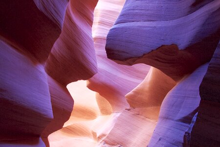 Gorge antelope canyon sand stone photo