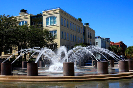 Charleston Fountain in Charleston, South Carolina photo
