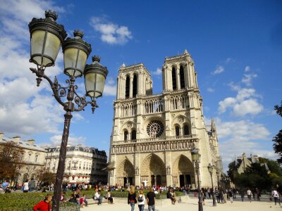 Paris Notre-Dame Cathedral France Monument Church photo