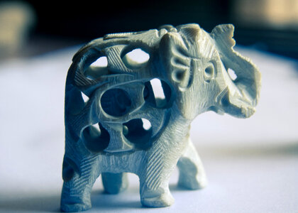 Elephant Figure Decorative photo