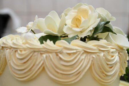 Dessert wedding cake white photo