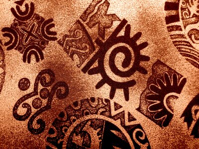Seamless decorative decoration