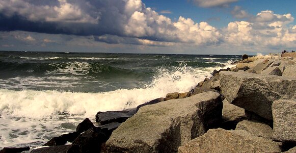 Summer nature rocks