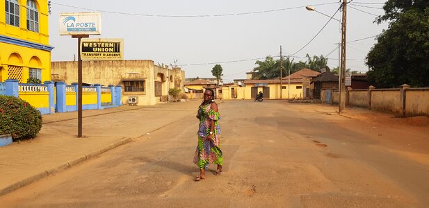 People woman walk photo