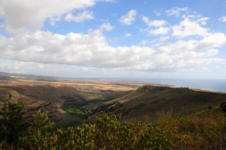 Overlooking Waimea Canyon State Park on the island of Kauai photo