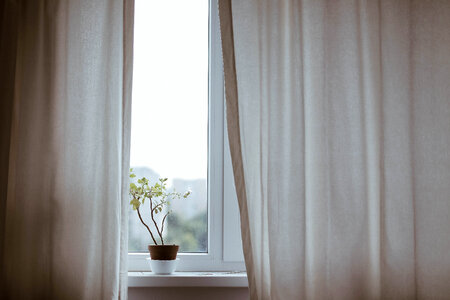 Fabrics gray pink