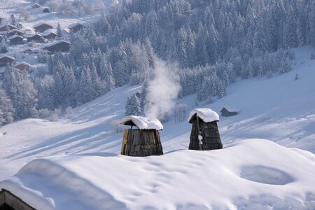 Alps winter white