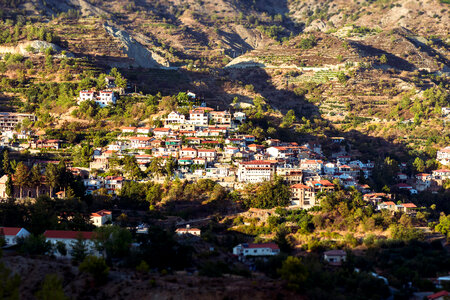 Agros, traditional mountain village. Cyprus, Limassol District photo