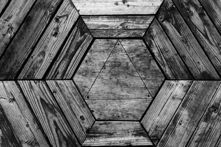 Triangle pattern gray texture photo