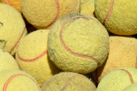 Ball details tennis photo