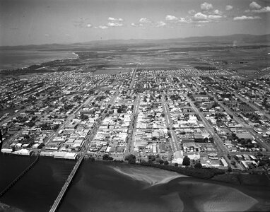 Brisbane overlook in 1966 photo