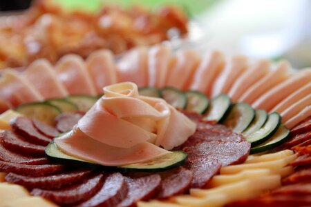 Bacon cheese cucumber
