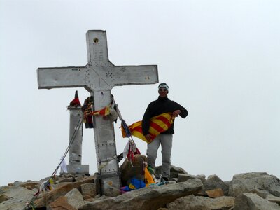 Pico aneto mountain alpine