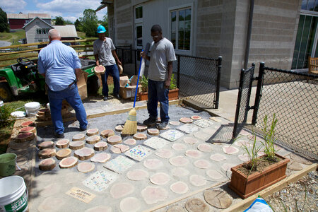 Construction of outdoor classroom-3