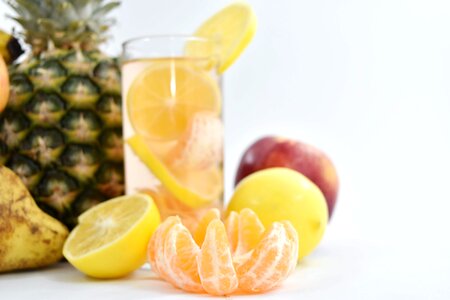 Cocktails lemon lemonade