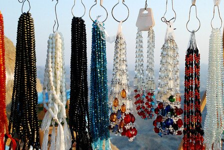 Necklaces pearl colorful