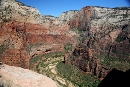 Bright Angel trail in Grand Canyon National Park photo