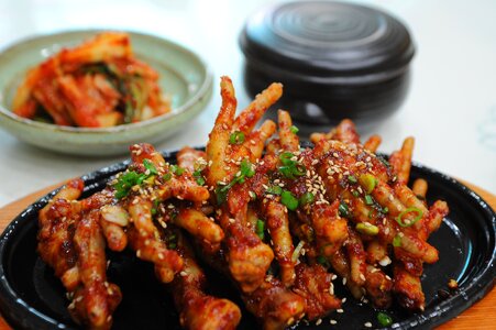 Seasoned chicken feet chicken feet spicy