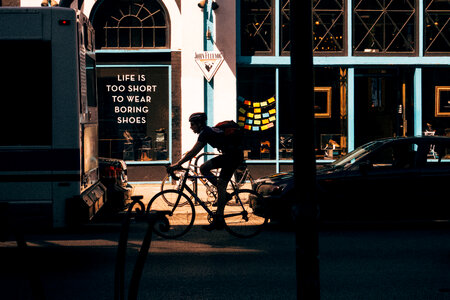 Cyclist photo