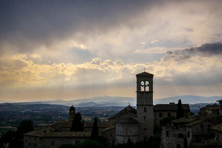 Tuscany architecture religion photo