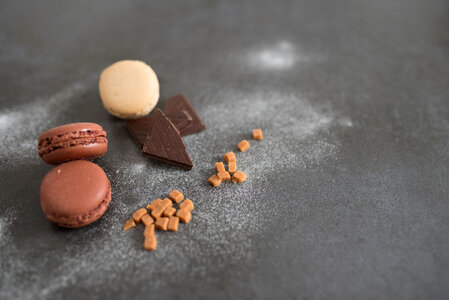 Chocolate Macarons photo