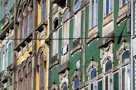 Bowever portugal houses facades photo