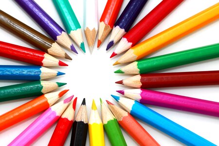 Colored colorful colors