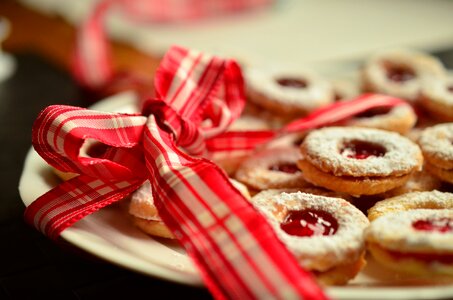Gift gift tape pastries photo