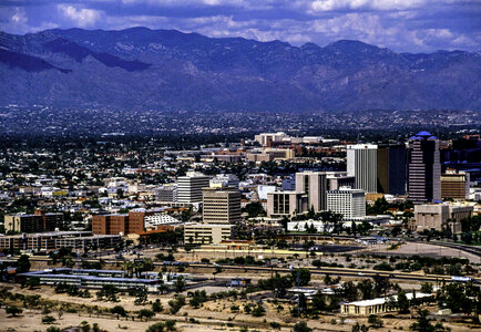 Cityscape of Tucson, Arizona photo