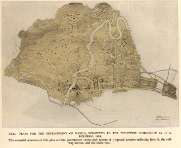 The Burnham Plan of Manila, Philippines