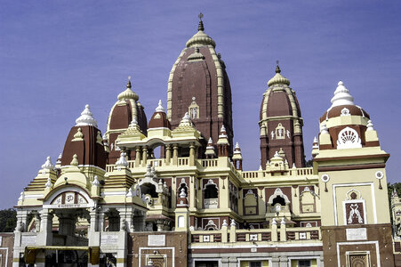 The laxminarayan temple in Delhi, India