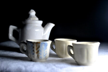 Tea Cup Kettle 2 photo