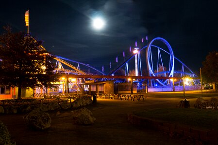 Holland night lights photo