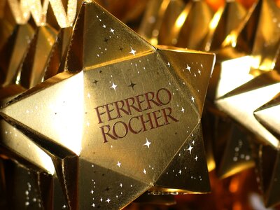 Christmas ferrero christmas ornaments