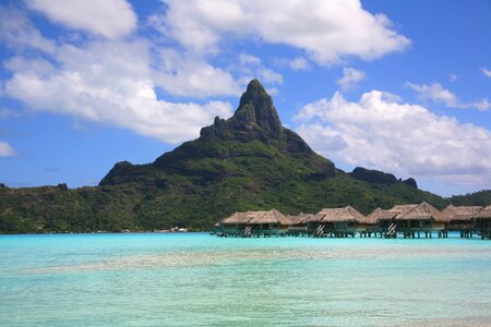 Island of Bora Bora, French Polynesia photo