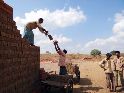 Brick-making brick-kiln dharwad photo