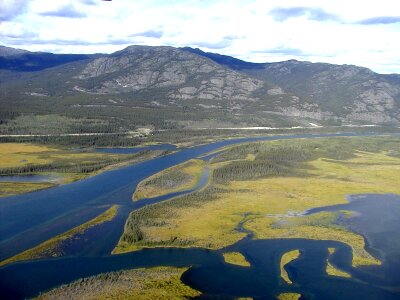 Water wilderness aerial