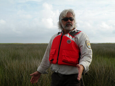 Bon Secour National Wildlife Refuge Maintenance worker Jerry Dunn