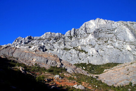 Rocky Mountain top landscape photo