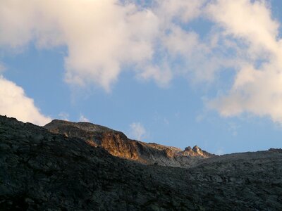 Mountains wide hiking photo