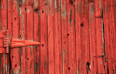 Wood Barn Door photo