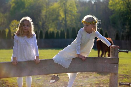 Riding school girlfriends spring