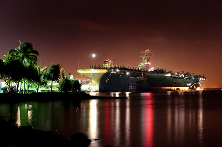 Aircraft carrier navy military photo