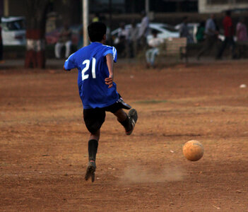 Kick Soccer Ball photo