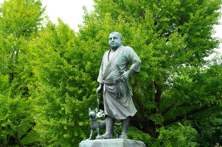 4 Statue of Takamori Saigo photo