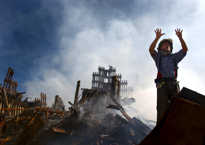 A New York City fireman photo