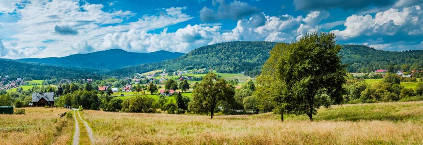 Landscape sky rock photo