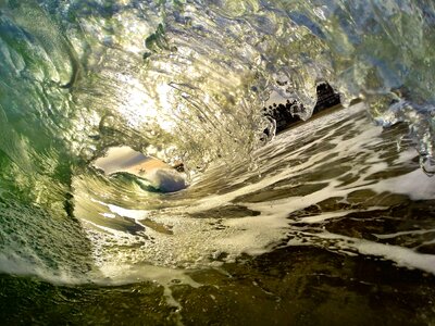 Ocean underwater water